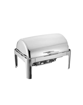 Chafing Dish Inox GN1/1 με roll top καπάκι VE350N