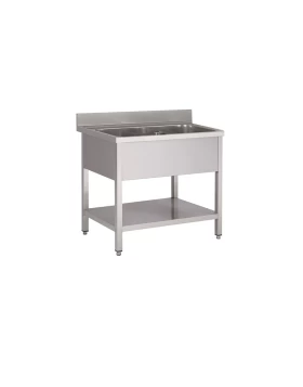 Single Sink Inox 120cm