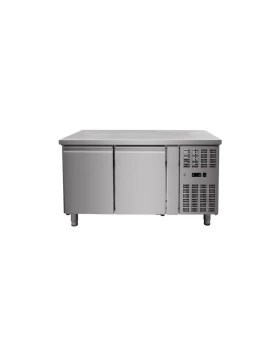 Counter freezer inox with 2 doors GN1/1