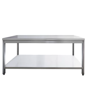 Inox Working Table 601070 |100x70x85cm