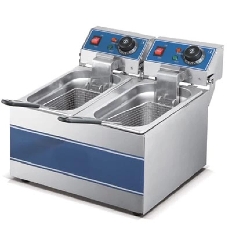 Electric Fryer Double FRYS44 Galore