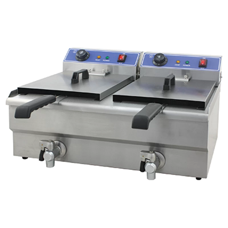 Electric Fryer Three-phased Double 13+13lt Galore